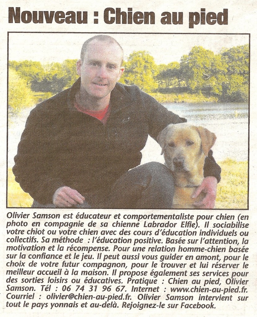 Article Pays Yonnais du 22/05/2014